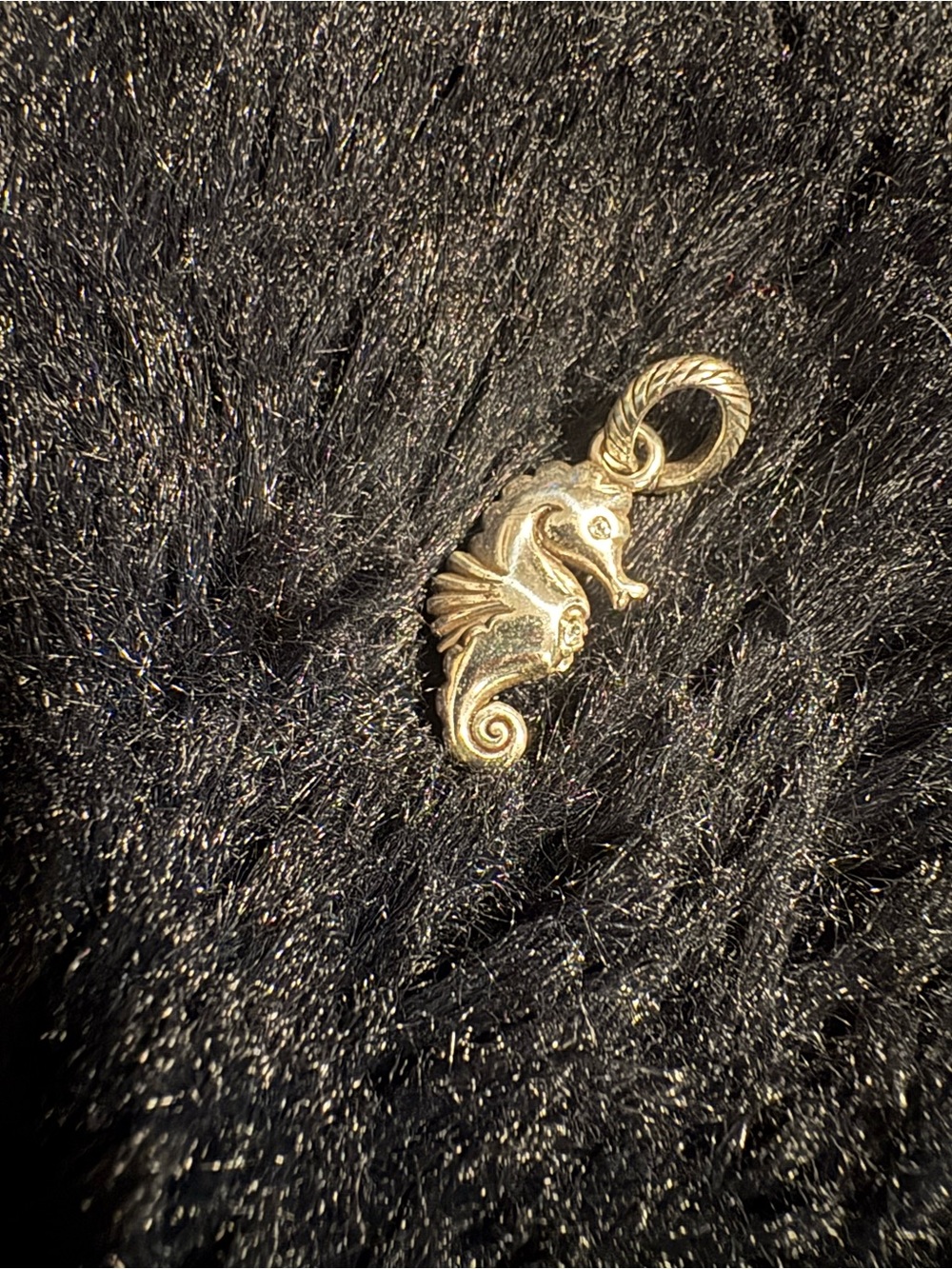 Brighton silver Seahorse Pendant Charm - Women Jewelry